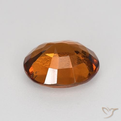 9,17 ctw natürlicher Amber Orange Hessonit-Granat, Oval, VVS-VS