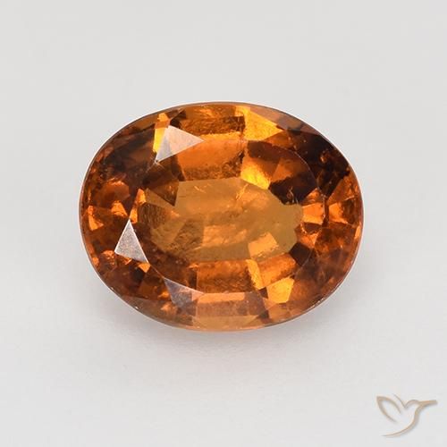 1.73ct Natürlicher Gelblich-orange Hessonit-Granat, Oval, VS-SI