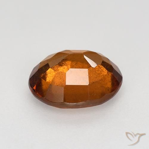 9,17 ctw natürlicher rötlich-orange Hessonit-Granat, Oval, VS