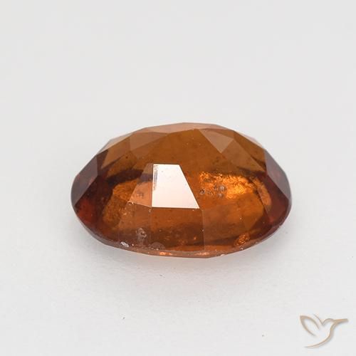 9,17 ctw natürlicher rötlich-orange Hessonit-Granat, Oval, VS-SI