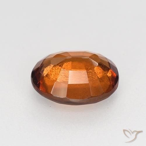 9,17 ctw natürlicher Amber Orange Hessonit-Granat, Oval, VVS-VS