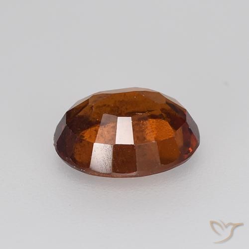 9,17 ctw natürlicher rötlich-braun Hessonit-Granat, Oval, VS-SI