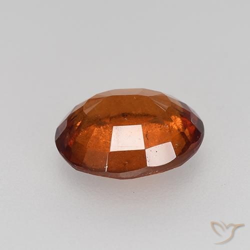 9,17 ctw natürlicher rötlich-orange Hessonit-Granat, Oval, VS-SI