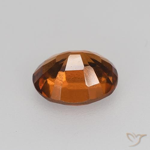 9,17 ctw natürlicher tieforange Hessonit-Granat, Oval, VVS-VS