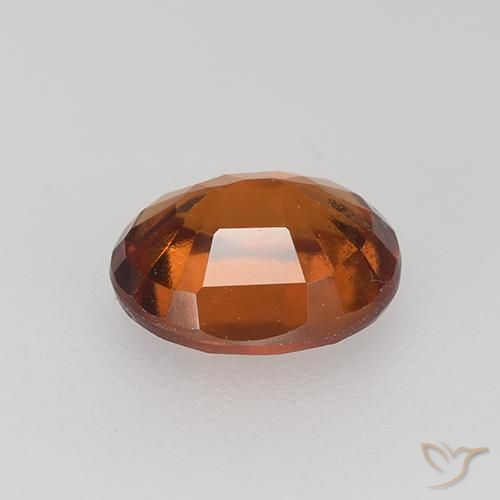9,17 ctw natürlicher Amber Orange Hessonit-Granat, Oval, VVS-VS