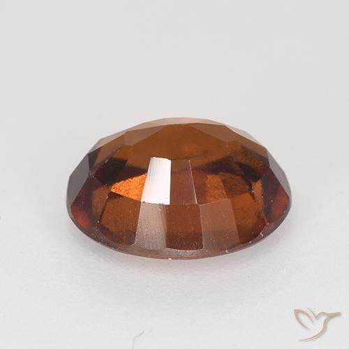 9,17 ctw natürlicher rötlich-orange Hessonit-Granat, Oval, VS