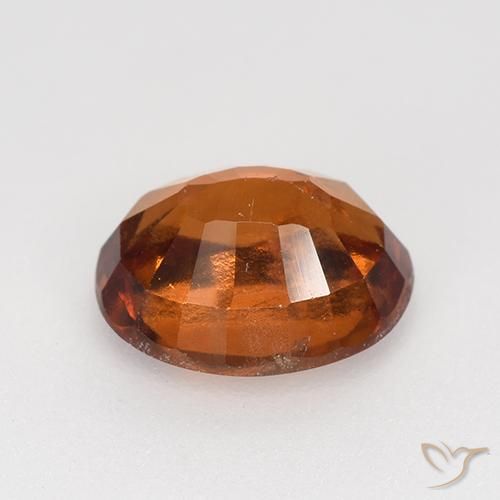 9,17 ctw natürlicher rötlich-orange Hessonit-Granat, Oval, VS-SI