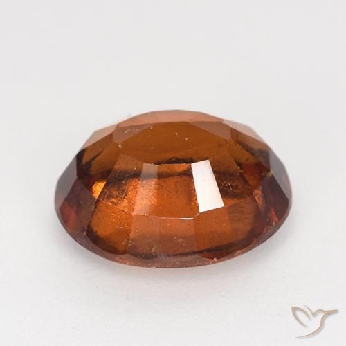 9,17 ctw natürlicher Amber Orange Hessonit-Granat, Oval, VS-SI