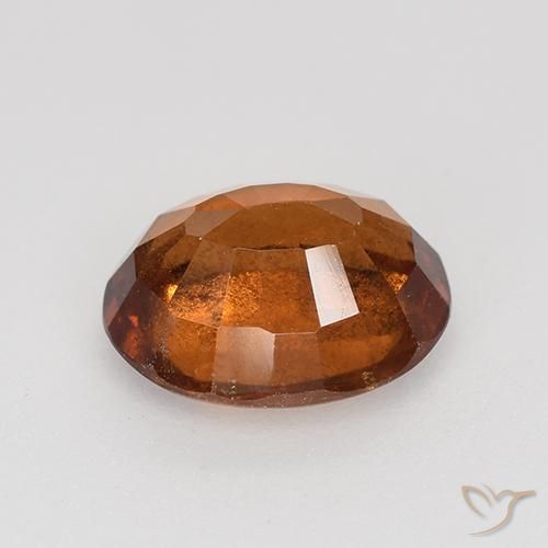 9,17 ctw natürlicher rötlich-orange Hessonit-Granat, Oval, VS-SI