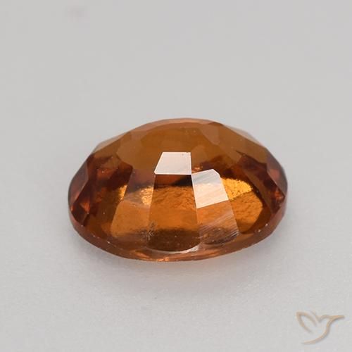 9,17 ctw natürlicher Mitteldunkles Orange Hessonit-Granat, Oval, VS