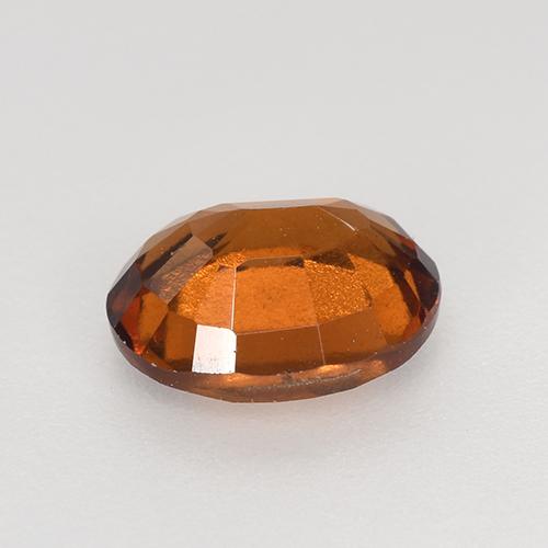 1,50 ctw natürlicher orangefarbener Hessonit, Oval Schliff, VS