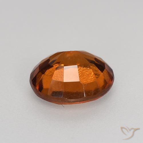 9,17 ctw natürlicher Mitteldunkles Orange Hessonit-Granat, Oval, VS