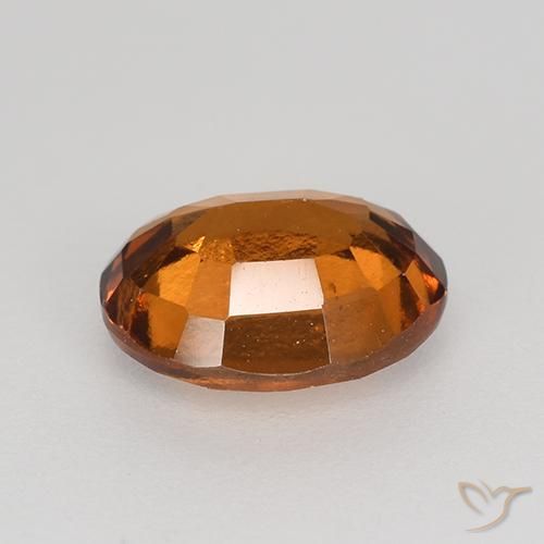 9,17 ctw natürlicher Amber Orange Hessonit-Granat, Oval, VS