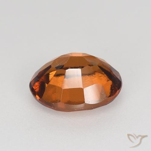 9,17 ctw natürlicher Mitteldunkles Orange Hessonit-Granat, Oval, VS