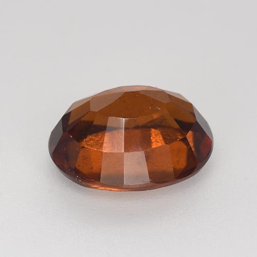 3,03 ctw natürlicher orangefarbener Hessonit, Oval Schliff, VS
