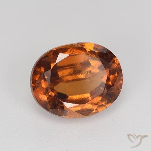 9,17 ctw natürlicher tieforange Hessonit-Granat, Oval, VS-SI