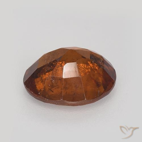 9,17 ctw natürlicher rötlich-orange Hessonit-Granat, Oval, VS-SI