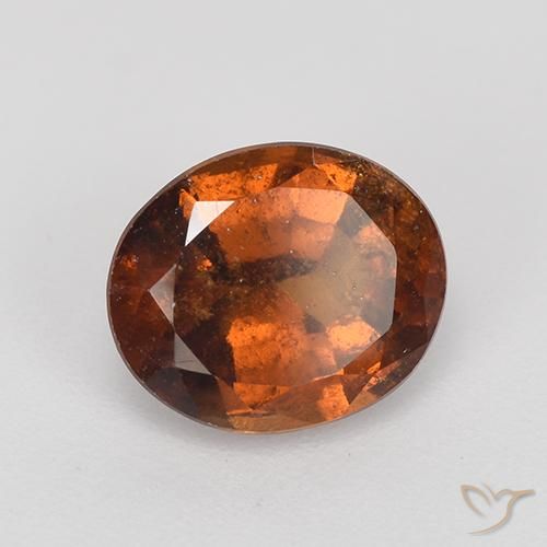 9,17 ctw natürlicher tieforange Hessonit-Granat, Oval, VS-SI