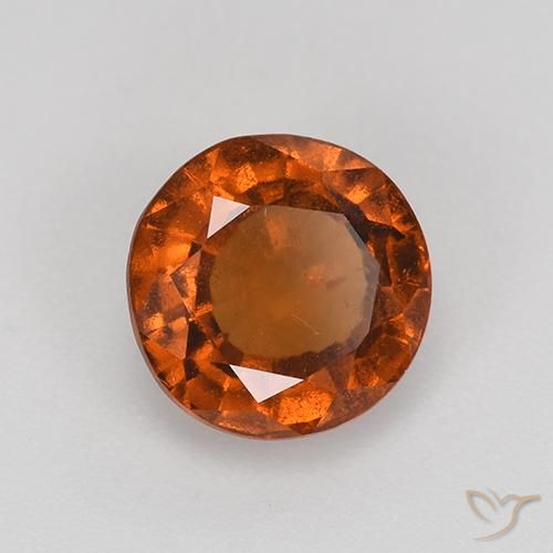 9,17 ctw natürlicher Amber Orange Hessonit-Granat, Runden, VS-SI
