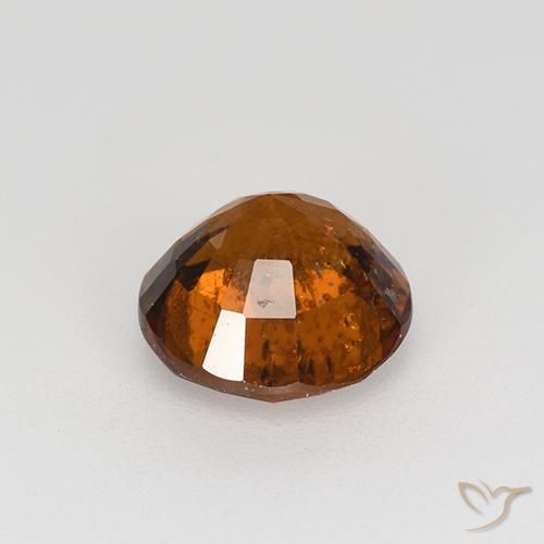 9,17 ctw natürlicher rötlich-orange Hessonit-Granat, Runden, VS-SI