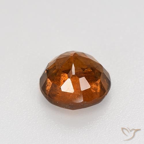 9,17 ctw natürlicher rötlich-orange Hessonit-Granat, Runden, VS-SI