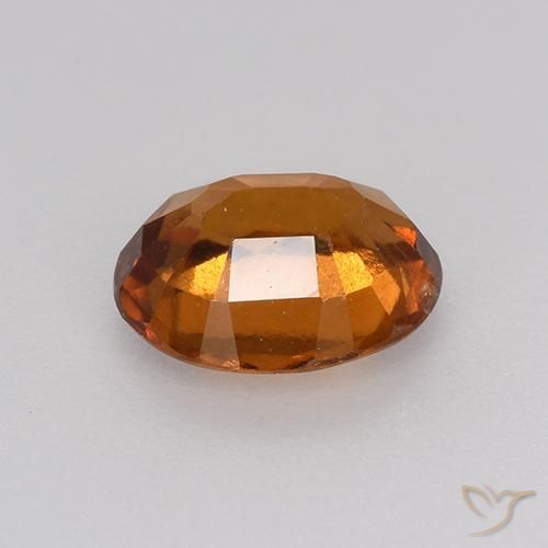 9,17 ctw natürlicher tieforange Hessonit-Granat, Oval, VS