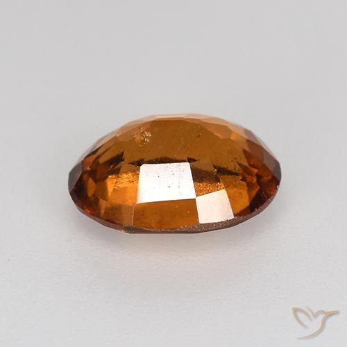 9,17 ctw natürlicher Amber Orange Hessonit-Granat, Oval, VS-SI