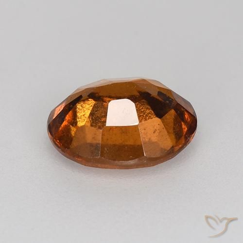9,17 ctw natürlicher Mitteldunkles Orange Hessonit-Granat, Oval, VS-SI