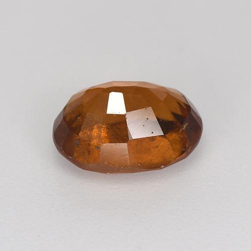 9,17 ctw natürlicher Amber Orange Hessonit-Granat, Oval Schliff, VS-SI