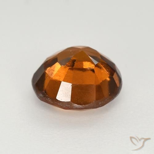 9,17 ctw natürlicher Amber Orange Hessonit-Granat, Runden, VVS-VS