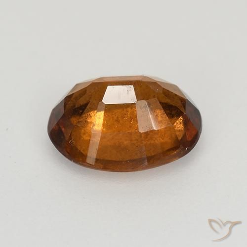 9,17 ctw natürlicher Amber Orange Hessonit-Granat, Oval, VS-SI