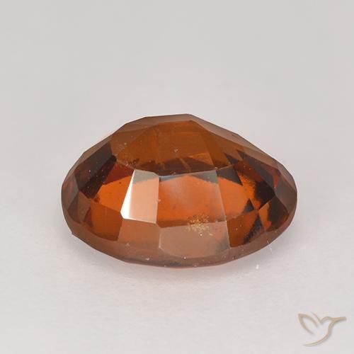 9,17 ctw natürlicher Feuerorange Hessonit-Granat, Oval, VS-SI