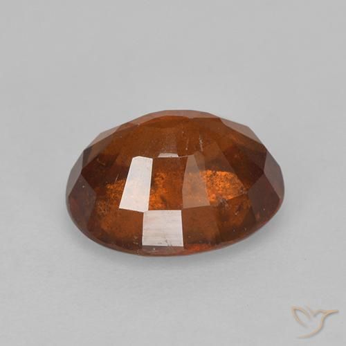 9,17 ctw natürlicher tieforange Hessonit-Granat, Oval, VS-SI