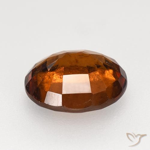 9,17 ctw natürlicher tieforange Hessonit-Granat, Oval, VS-SI