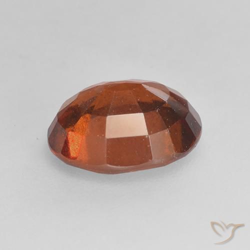 9,17 ctw natürlicher Mitteldunkles Orange Hessonit-Granat, Oval, VS-SI