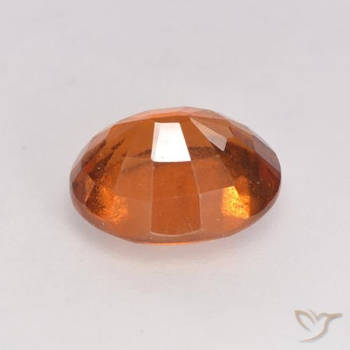 9,17 ctw natürlicher tieforange Hessonit-Granat, Oval, VS-SI