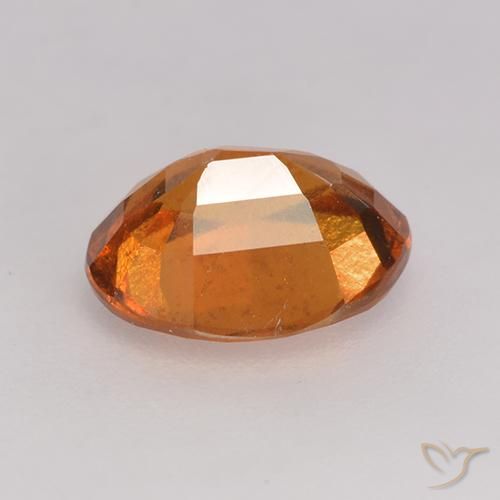 9,17 ctw natürlicher Mitteldunkles Orange Hessonit-Granat, Oval, VS-SI