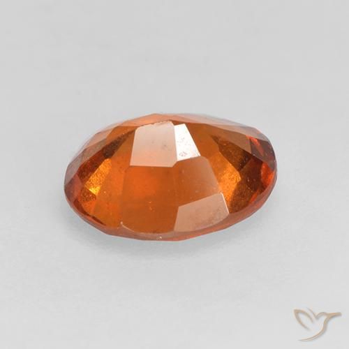 9,17 ctw natürlicher Mitteldunkles Orange Hessonit-Granat, Oval, VS-SI
