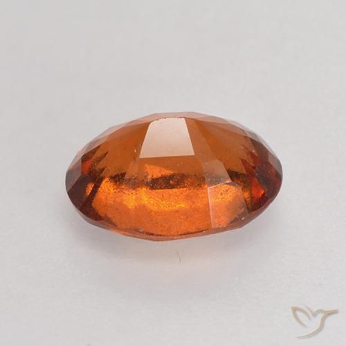 9,17 ctw natürlicher Mitteldunkles Orange Hessonit-Granat, Oval, VS-SI