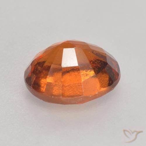 9,17 ctw natürlicher Mitteldunkles Orange Hessonit-Granat, Oval, VS-SI