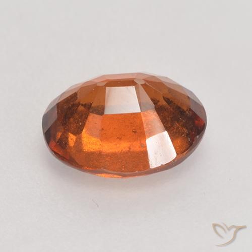 9,17 ctw natürlicher Amber Orange Hessonit-Granat, Oval, VS-SI