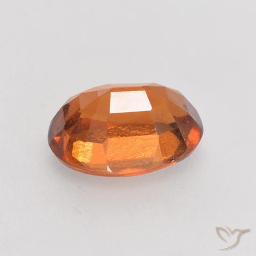 9,17 ctw natürlicher Mitteldunkles Orange Hessonit-Granat, Oval, VS-SI