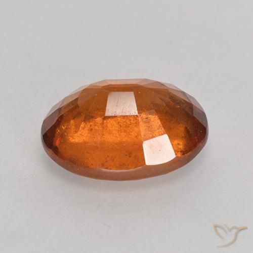 9,17 ctw natürlicher tieforange Hessonit-Granat, Oval, VS-SI