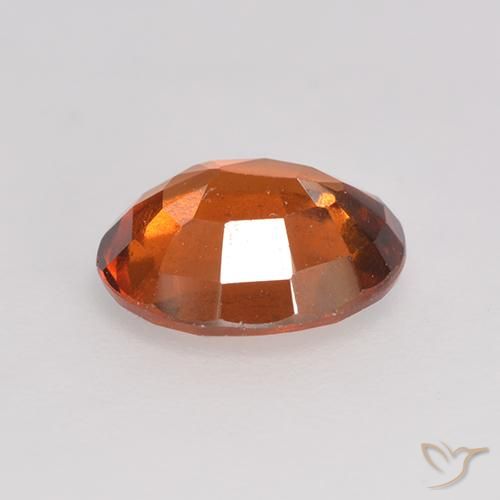 9,17 ctw natürlicher Amber Orange Hessonit-Granat, Oval, VS