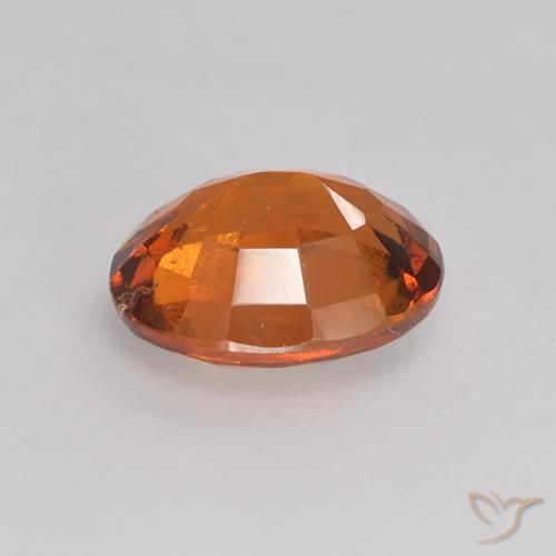 9,17 ctw natürlicher Feuerorange Hessonit-Granat, Oval, VS