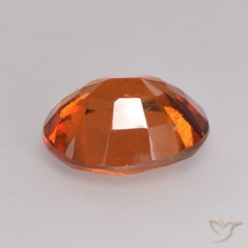 9,17 ctw natürlicher rötlich-orange Hessonit-Granat, Oval, VS-SI