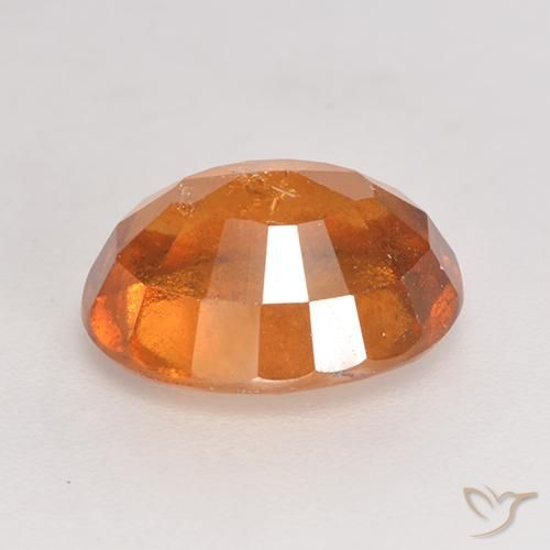 9,17 ctw natürlicher tieforange Hessonit-Granat, Oval, SI