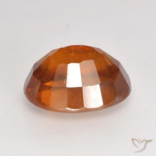 9,17 ctw natürlicher tieforange Hessonit-Granat, Oval, SI