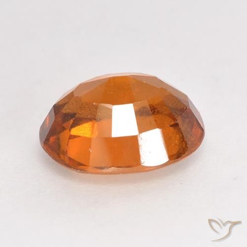 9,17 ctw natürlicher Mitteldunkles Orange Hessonit-Granat, Oval, VS-SI