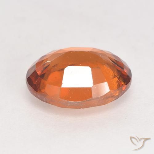 9,17 ctw natürlicher tieforange Hessonit-Granat, Oval, VS